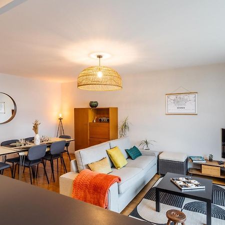 Le Vilona - T3 Moderne Avec Parking Prive Apartman Rennes Kültér fotó