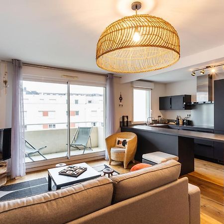 Le Vilona - T3 Moderne Avec Parking Prive Apartman Rennes Kültér fotó