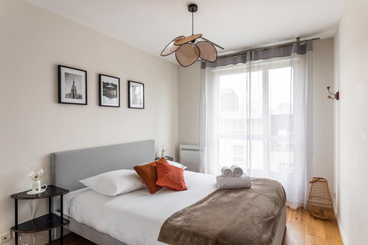 Le Vilona - T3 Moderne Avec Parking Prive Apartman Rennes Kültér fotó